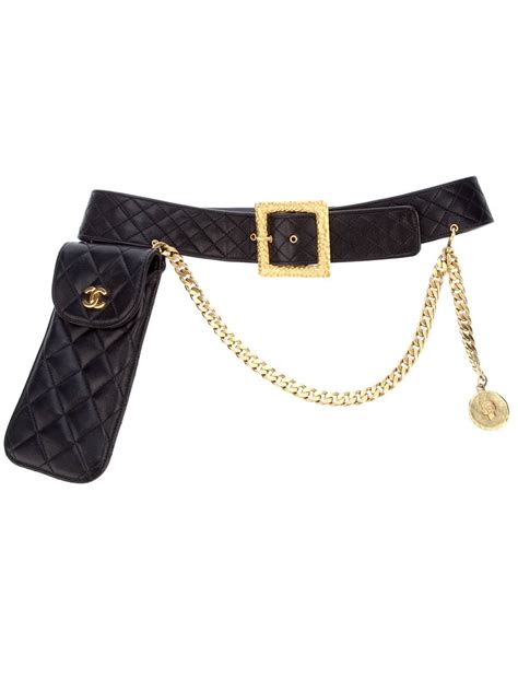 chanel inspired chain belt|pre owned chanel belt.